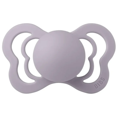 Соска-пустышка силиконовая 6+ месяцев BIBS Couture Silicone Fossil Grey 1510303 1